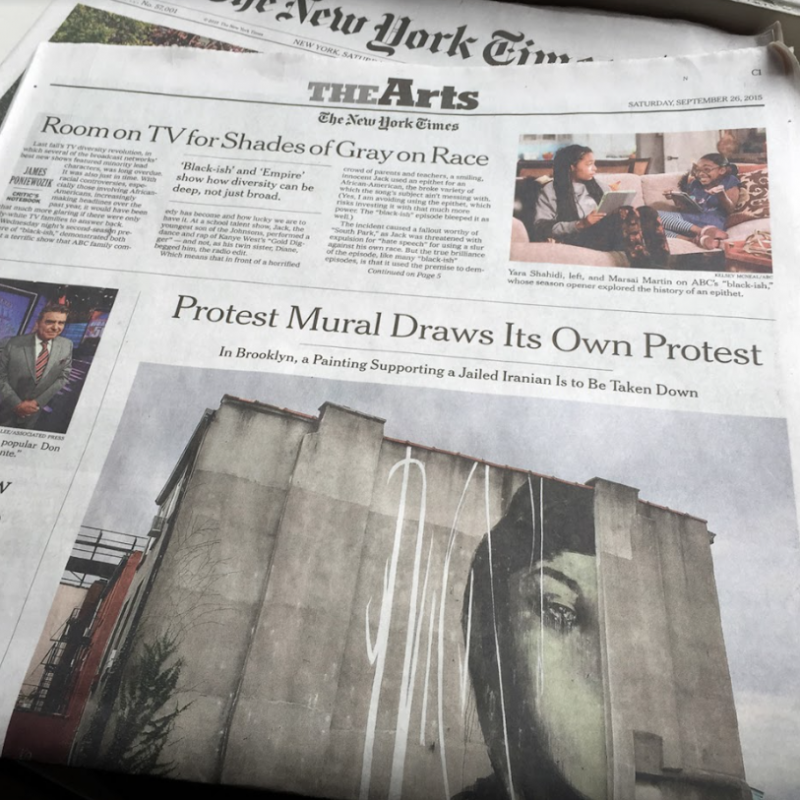 NY Times Cover Story